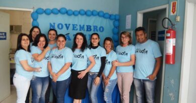Profissionais da Secretaria de Saúde de Calinha aderem ao Novembro Azul