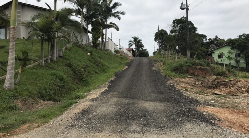 Rua Luiz Manoel Vasco, no bairro Cobre