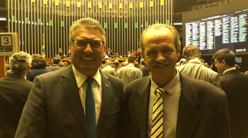 Deputado Mauro Mariani e Prefeito Moacir Montibeler