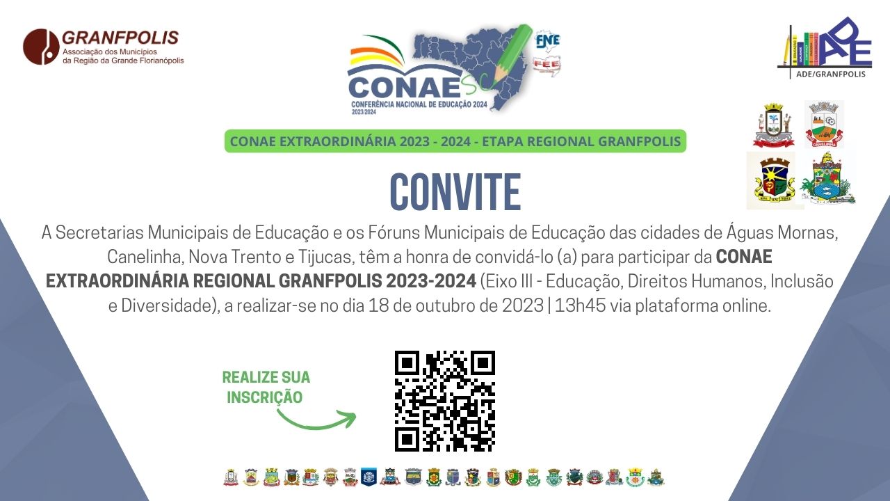 Conferência Municipal de Educação Extraordinária – CONAEE 2024